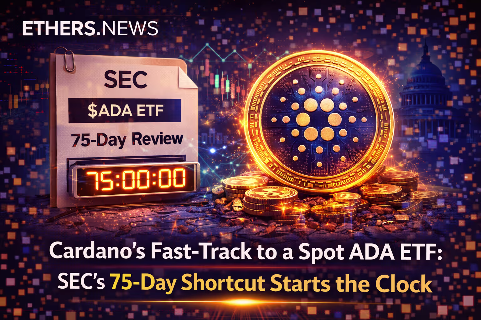 Cardano’s Fast‑Track to a Spot ADA ETF: SEC’s 75‑Day Shortcut Starts the Clock