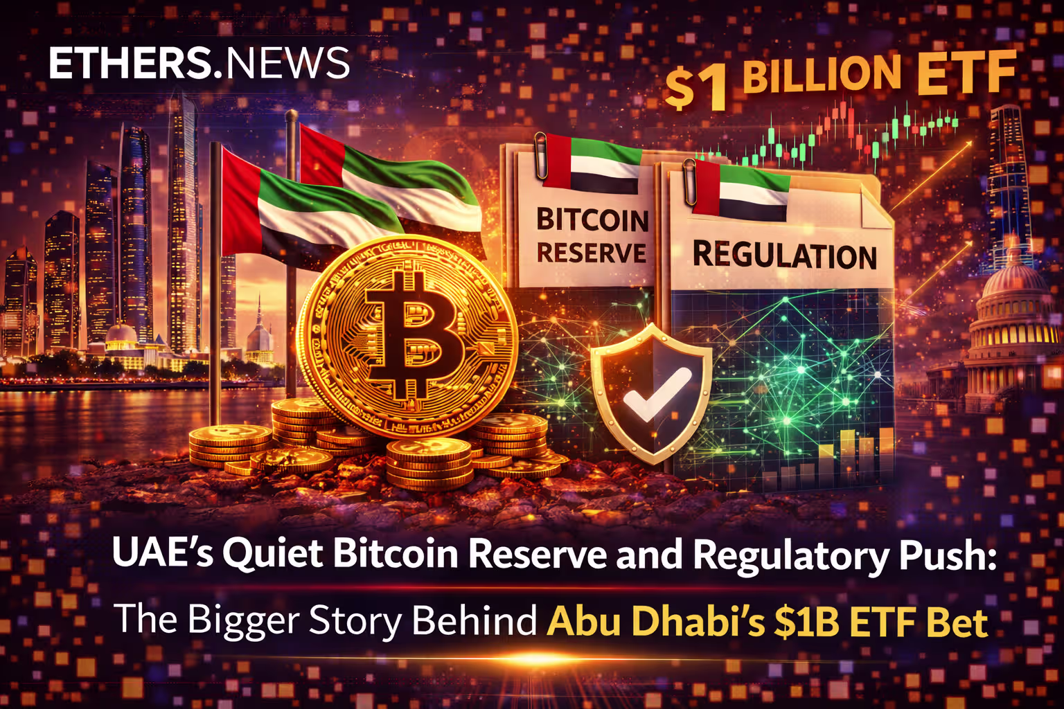 UAE’s Hidden Bitcoin Reserve and Crypto Rulebook: The Macro Context Behind Abu Dhabi’s $1B ETF Bet